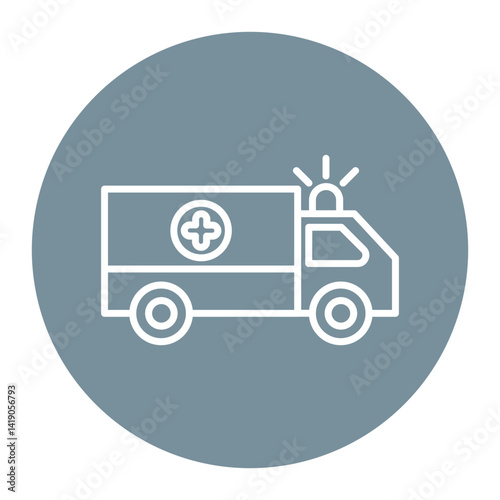 Emergency Road Service Icon