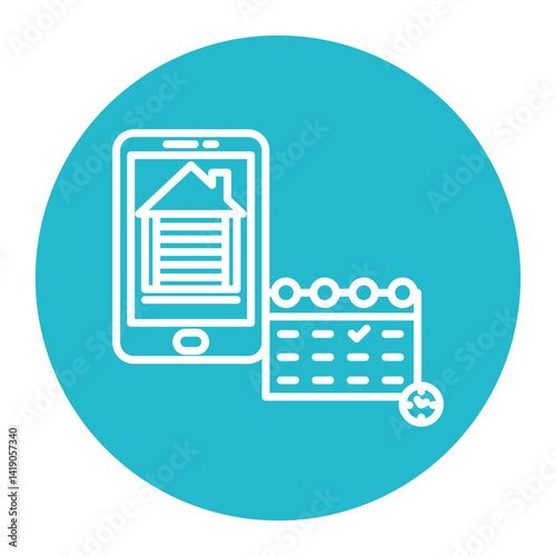 Automated Scheduling App Icon