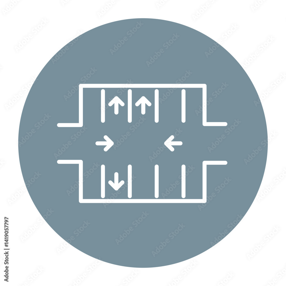 Parking Systems Icon Parking Systems Icon