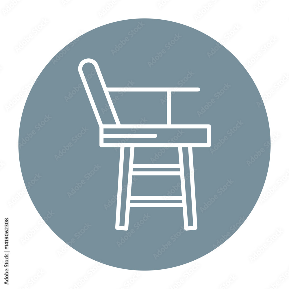 High Chair Icon High Chair Icon