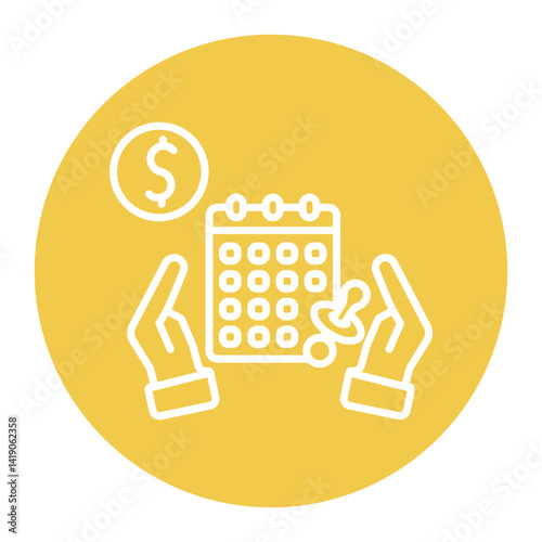 Maternity benefits Icon