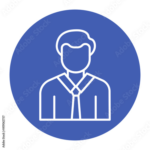Assistant Man Icon