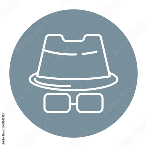 Detective Hat Icon
