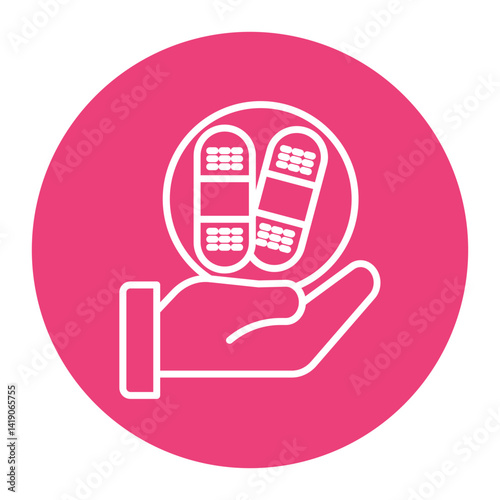 Wound Dressing Assistance Icon