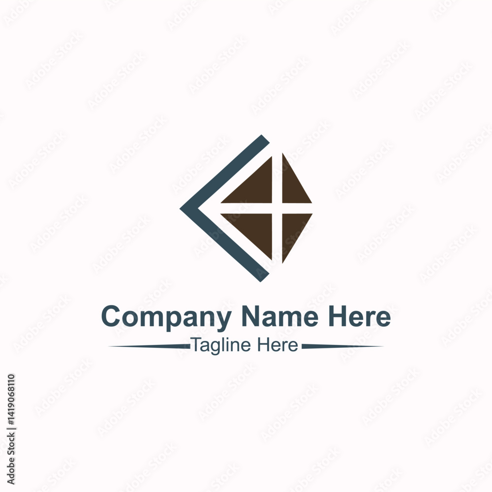 Naklejka premium Company Logo