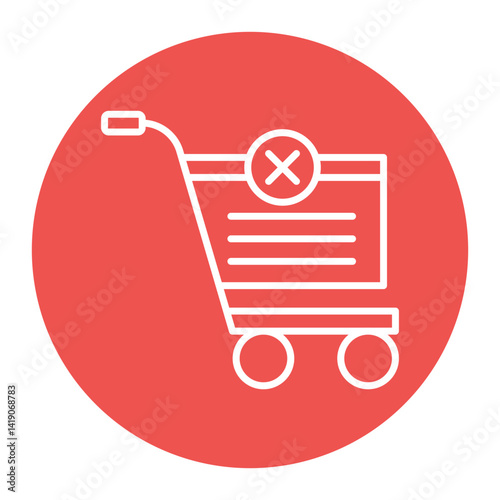 Cart Canceled Icon