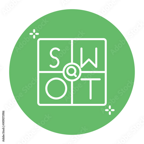 SWOT Analysis Icon