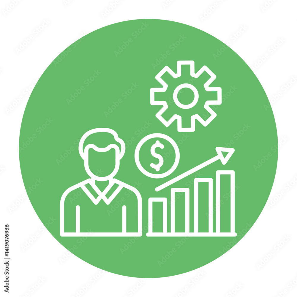 Sales Performance Icon