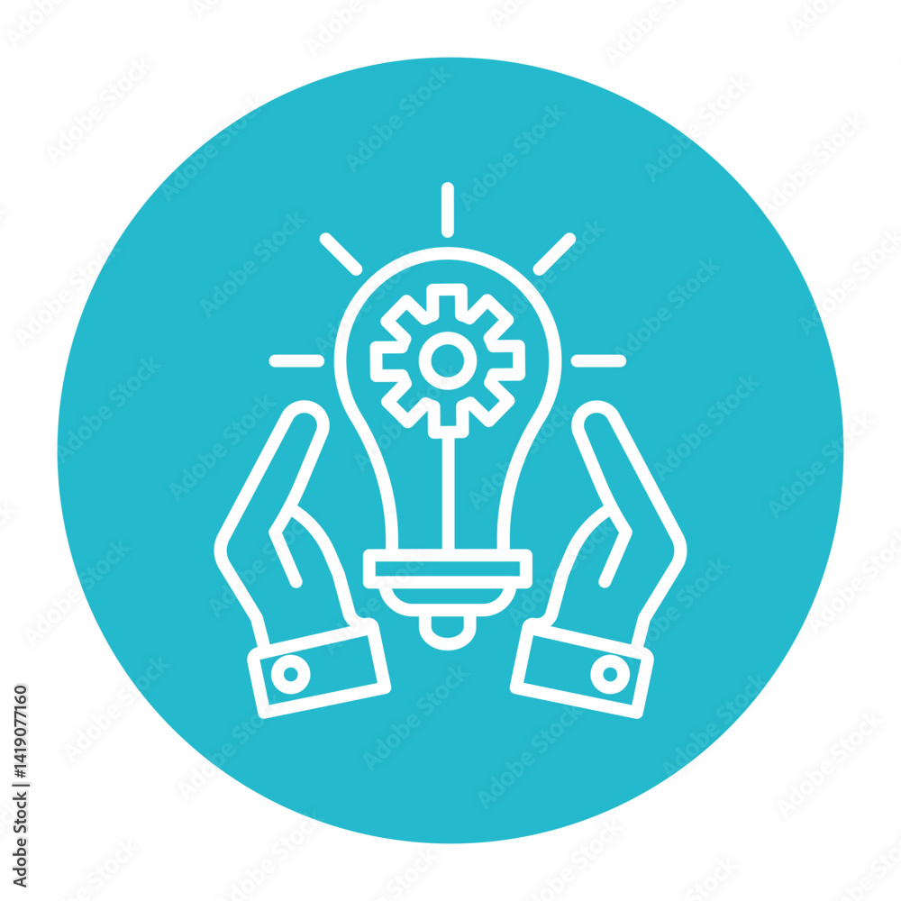 Fototapeta premium Technology Adoption Icon