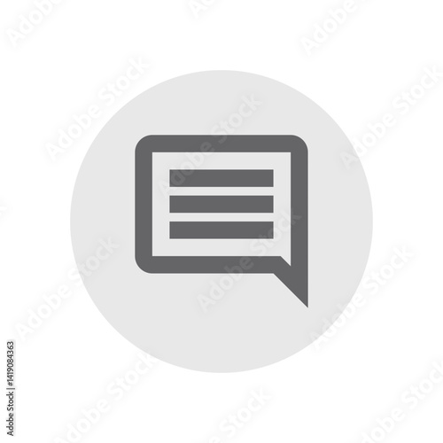 Comment Outlined Icon