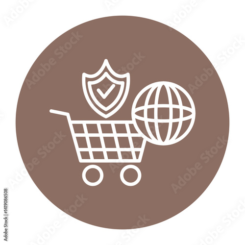 Safe E commerce Icon