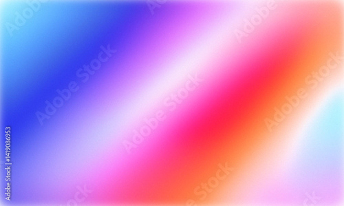 gradient background illustration with a combination of blue, purple, red, orange, and white colors that blend softly. Suitable for modern designs, digital aesthetics, and creative backgrounds.