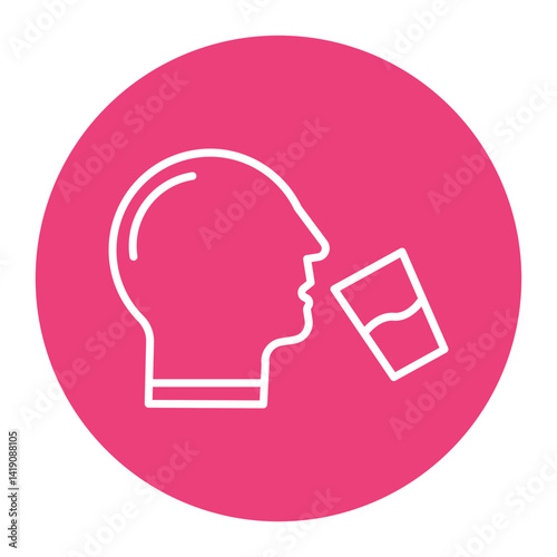Drinking Water Icon
