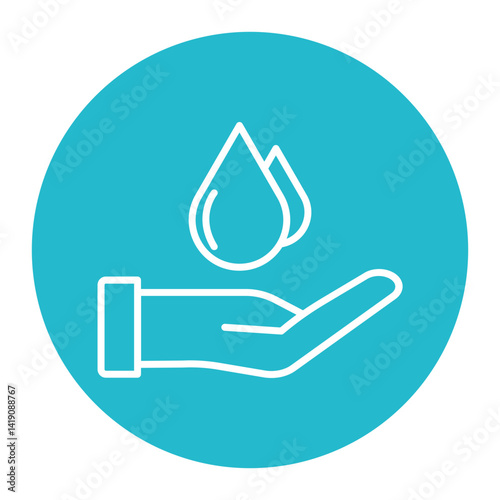 Water Scarcity Icon