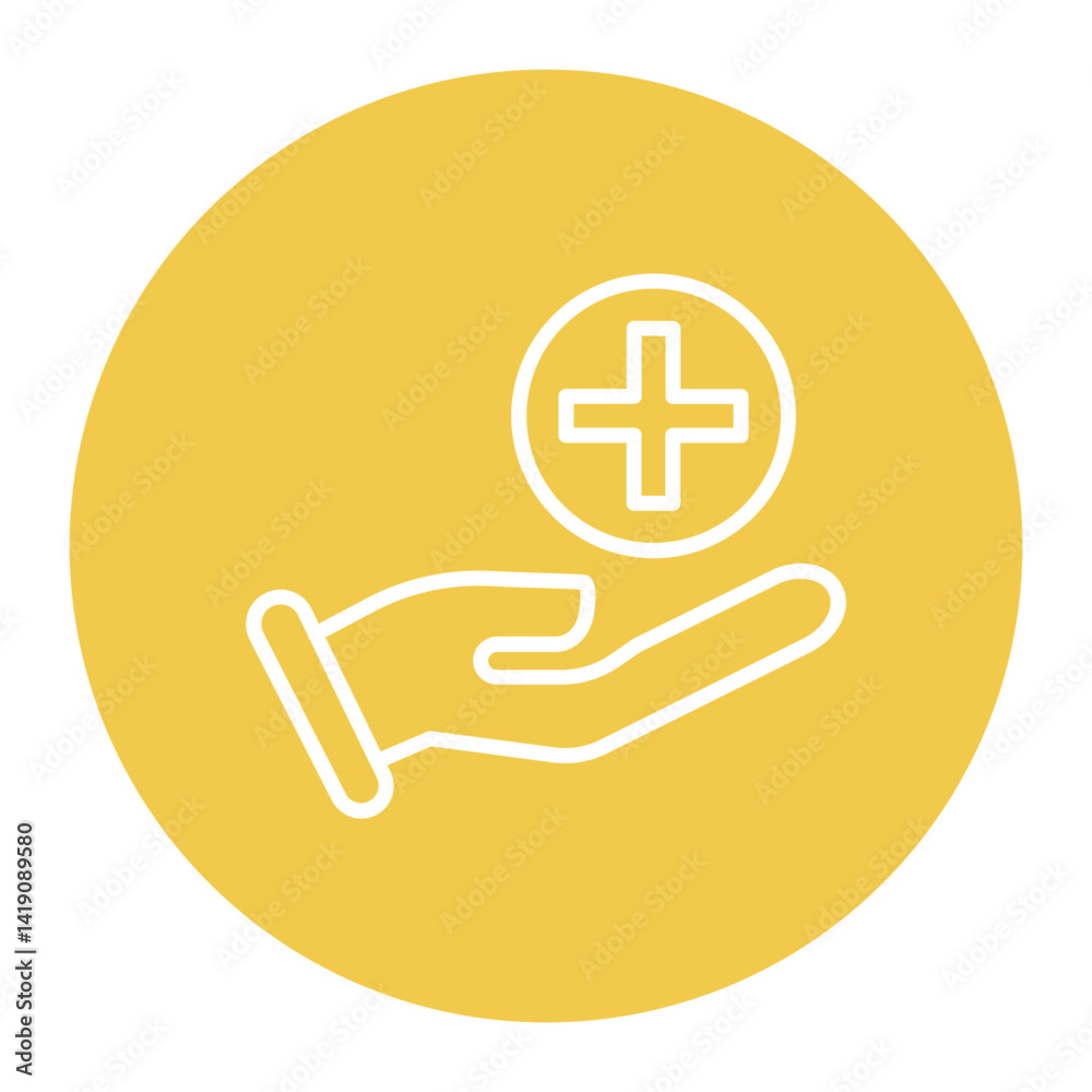 Obraz premium Public Health Icon