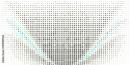 Abstract colorful seamless dot pattern creating and stylish geometric grunge halftone texture background, trendy halftone texture decoration color dots pattern pop art overlay modern background.