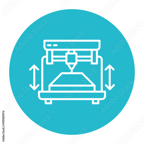 Fotografie Bed Leveling Icon