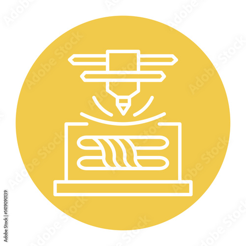 Fused Filament Fabrication Icon