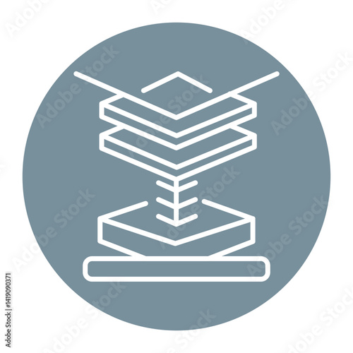 Layer Adhesion Icon