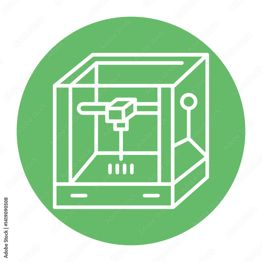 Print Chamber Icon Print Chamber Icon