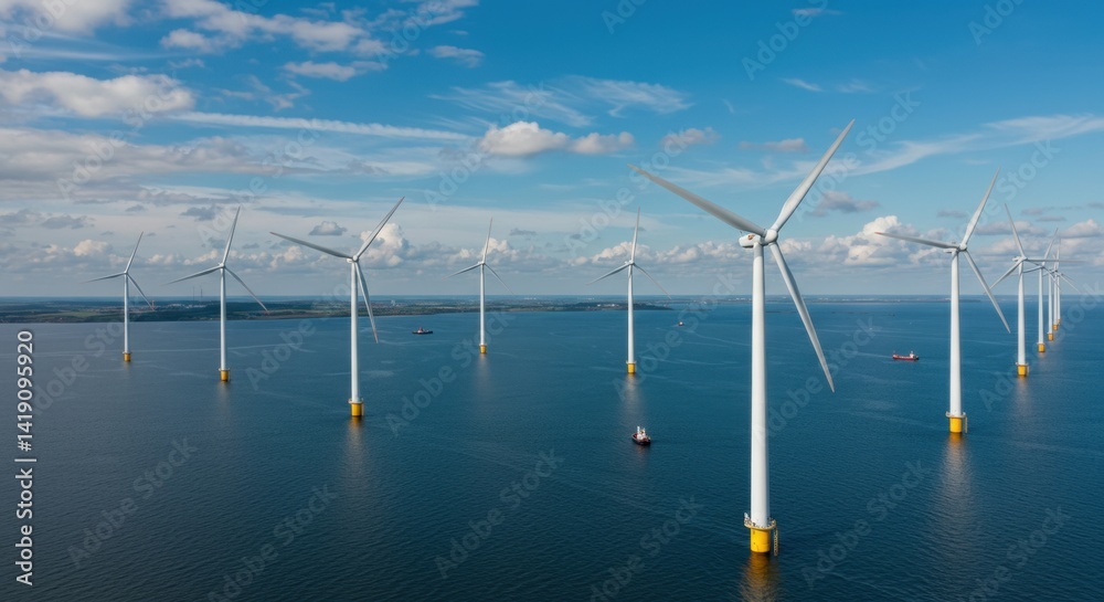Offshore Wind Farm Energy Generation at Sea Offshore Wind Farm Energy Generation at Sea