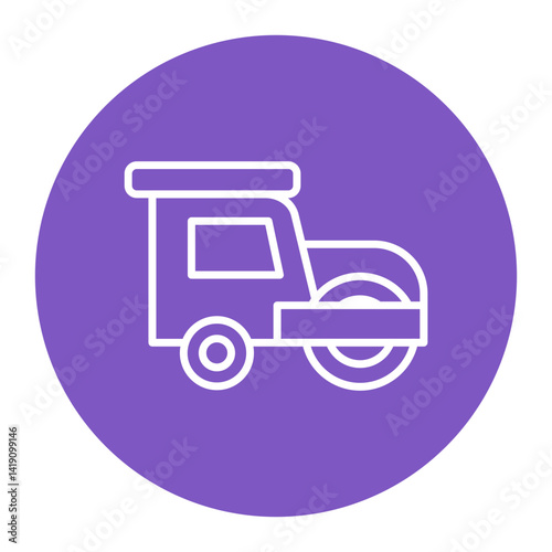 Compaction Roller Icon