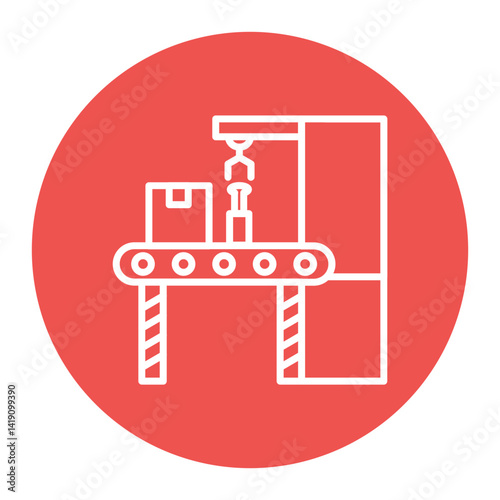 Conveyor Belt Icon