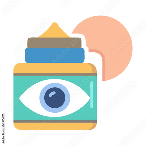  Modern Eye Cream Icon Design