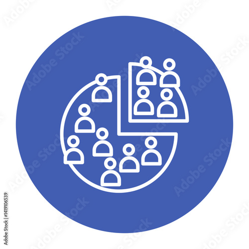 Market Segmentation Icon