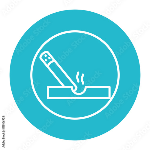 Extinguished Cigarette Icon