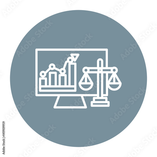 Legal Analysis Icon