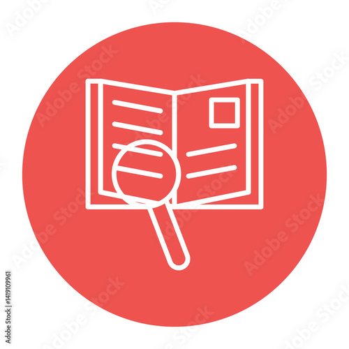 Legal Research Icon