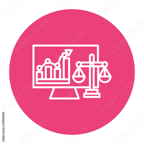Legal Analysis Icon