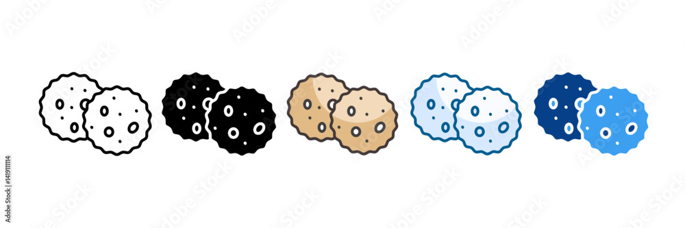 Ladoo Icon Set Multiple Style Collection Ladoo Icon Set Multiple Style Collection