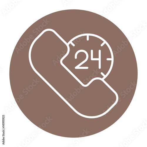 24 Hours Icon