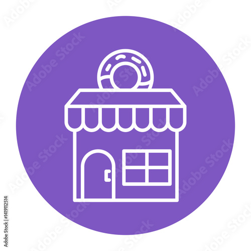 Donut Shop Icon