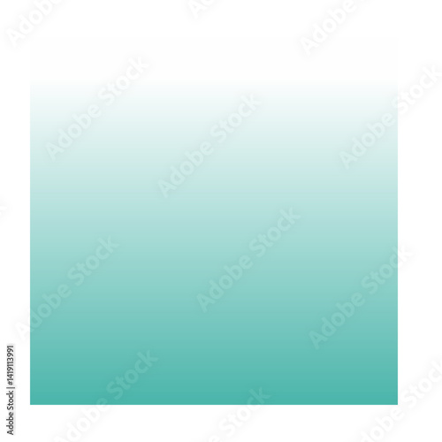 green sheet of paper with shadow