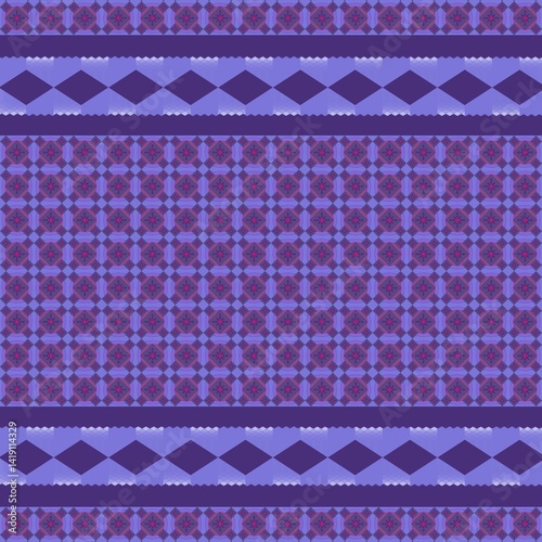  Fabric geometric pattern