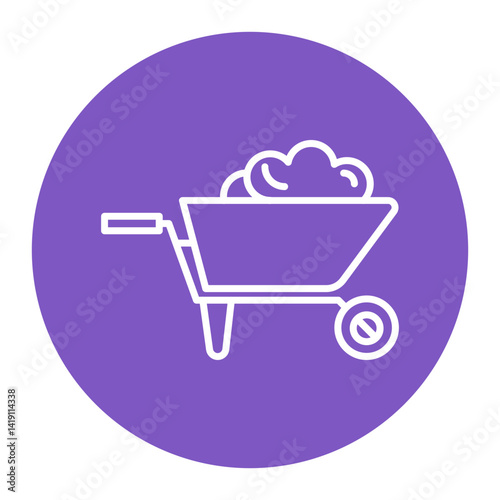 Wheelbarrow Icon