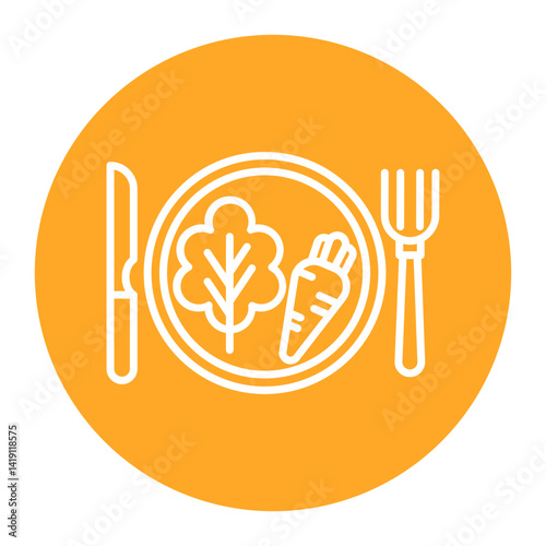 Vegetarian Icon
