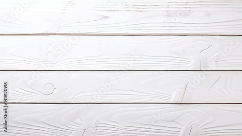 White wood wall. Wood white texture and background. Old wooden plank painted in white color. Natural white wood texture. 