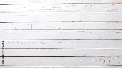 White wood wall. Wood white texture and background. Old wooden plank painted in white color. Natural white wood texture. 