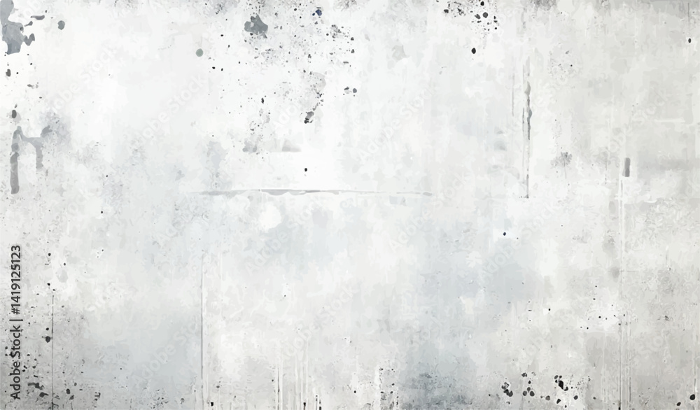 Fototapeta premium White Grunge Concrete Wall Texture for Design. Grungy Concrete Wall Texture. Concrete Surface. 
