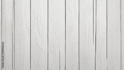 White wood wall. Wood white texture and background. Old wooden plank painted in white color. Natural white wood texture. 
