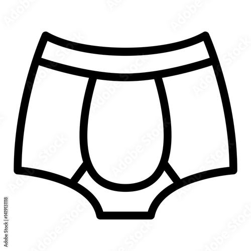 underwear Line Icon