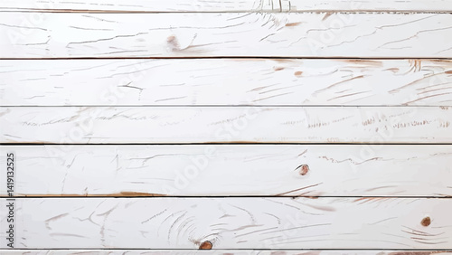 Wood white texture and background. Old wooden plank painted in white color. Natural white wood texture. White wood planks.