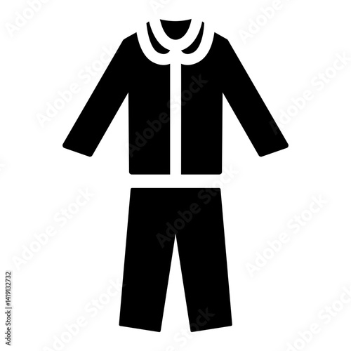 pajamas Solid icon