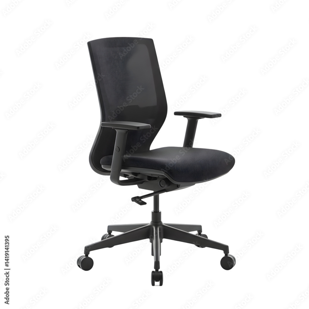 Mesh Office Chair with Adjustable Height & Arms, Perfect for Ergonomic Comfort Mesh Office Chair with Adjustable Height & Arms, Perfect for Ergonomic Comfort