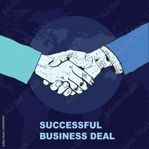 handshake between two businessmen