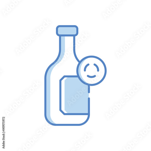 Plastic Recycling  Vector icon
